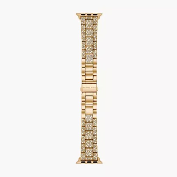 Michael Kors Women's Gold-Tone Stainless Steel Band for Apple Watch, New-in-Box - Picture 2 of 5